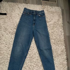 Dark blue jeans from H&M